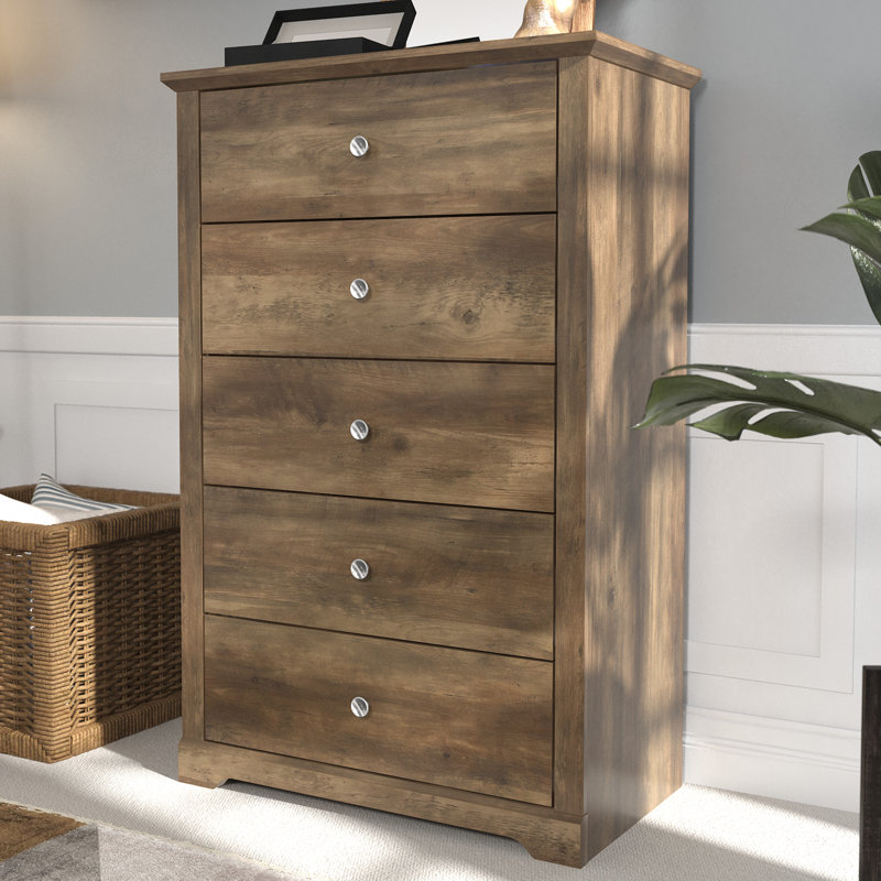 Kepner 5 Drawer 30.7'' W Dresser & Reviews Wayfair